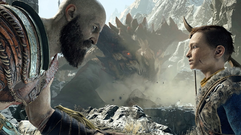 1080P, Santa Monica Studio, PlayStation 4, PlayStation, God of War (2018), Kratos, screen shot, God of War