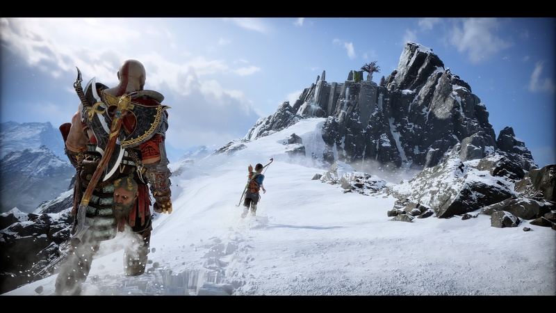 god of war 4, Atreus, Santa Monica Studio, video games, 4K, Kratos, God of War