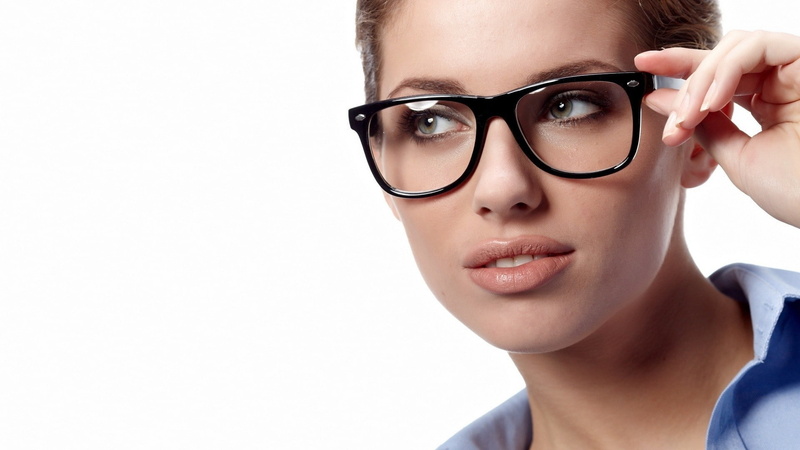 brightly lit, close-up, fashion, studio shot, beautiful woman, contemplation, human body part, eyewear, females, human face, women, 1080P, cut out, copy space