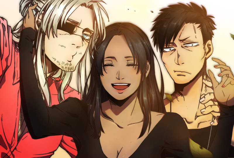 720P, Anime, Alex Benedetto, Worick Arcangelo, Gangsta., Nicolas Brown