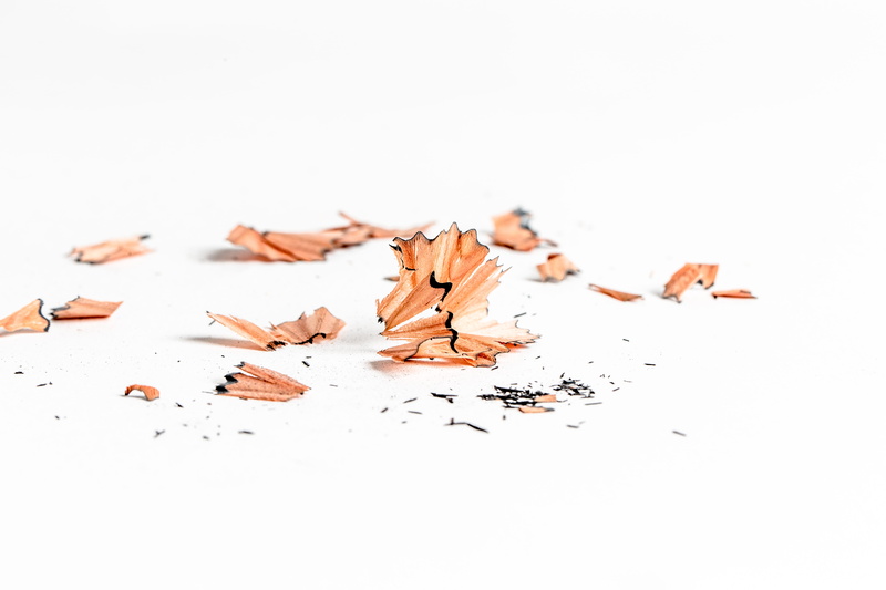 white background, cut out, still life, shavings, vulnerability, plant, art, pencil shavings, studio shot, simplicity, close-up, no people, dry, pencil shaving