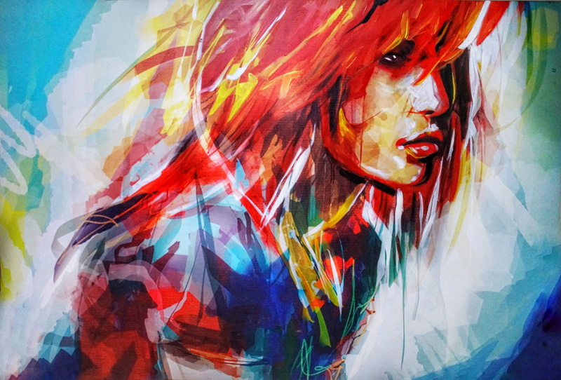 art and craft, computer Graphic, painted, colors, painting, fantasy, girl, multi Colored, acrylic Painting, Pattern, swirl, decoration, design