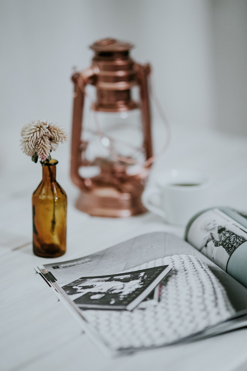 container, food and drink, connection, still life, no people, indoors, glass - material, paraffin lamp, table, 4K, home interior, lamp, focus on foreground