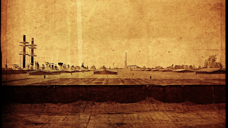 sky, history, nature, filter, built structure, no people, the past, architecture, framed, brown, textured, travel, old, wooden, auto post production filter