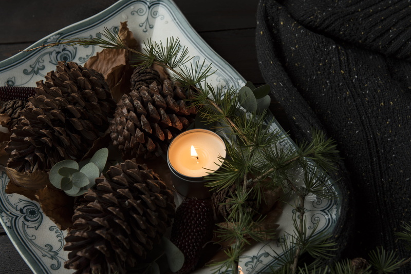 event, branch, leaf, christmas decoration, tealight, cone, burning, celebration, dark, pine, decoration, 5K, tree, lighted, cones, pinecones, fire, canlde
