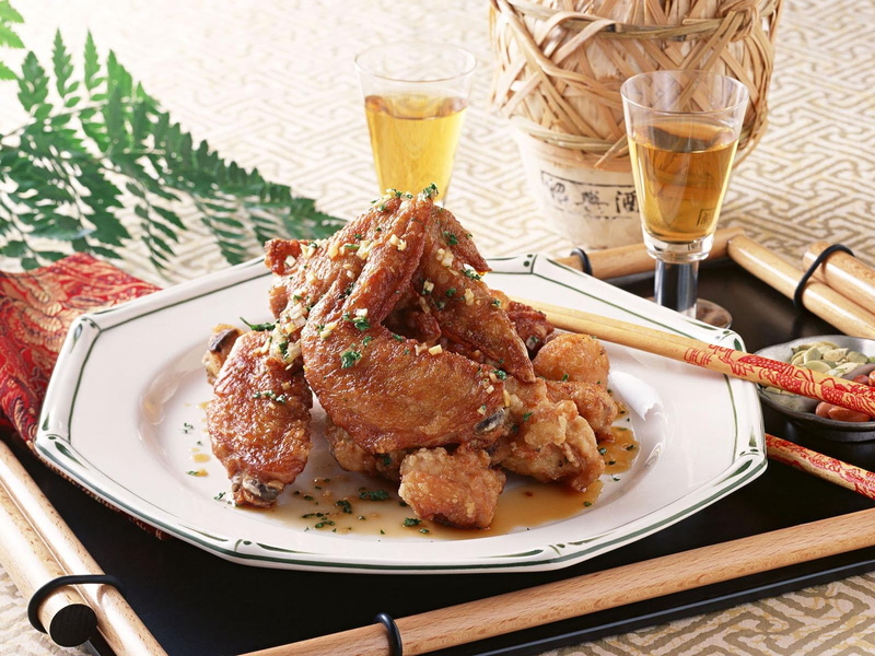 food and drink, household equipment, cultures, meal, heat - Temperature, chicken, cooking, vegetable, gourmet, 720P, tray, crispy, meat, drinking glass