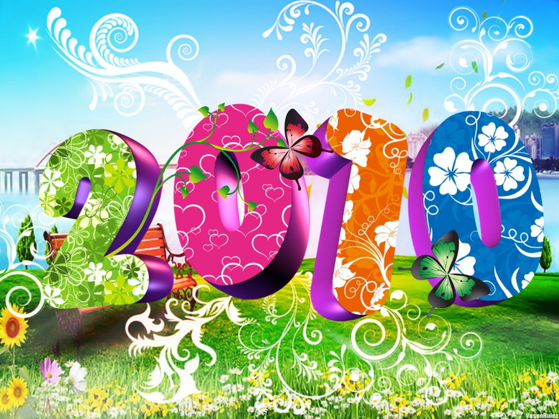 720P, newyear, 2010, colorful