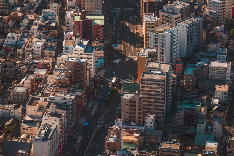 city, skyscraper, tokyo, full frame, financial district, city life, stret, tokyo skytree, residential district, apartment, office building exterior, high angle view