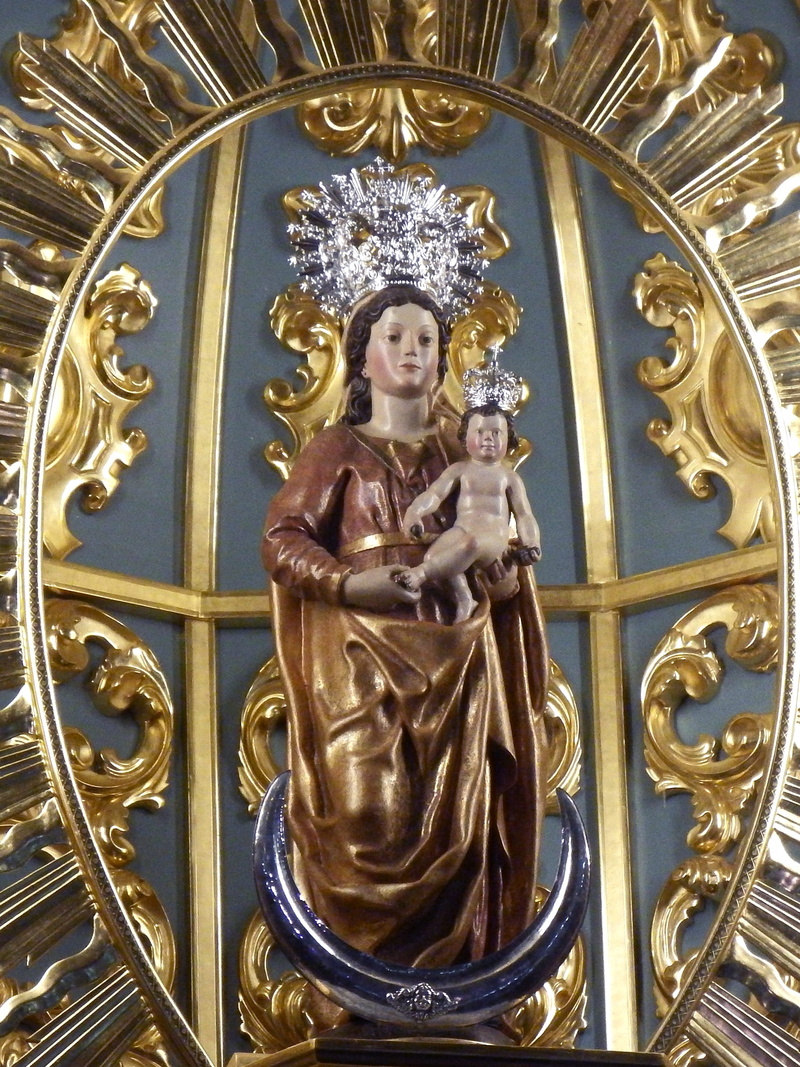2K, spirituality, representation, church, craft, religion, belief, virgin of montserrat, virgin mary, ornate, our lady of montserrat, san andrés y sauces