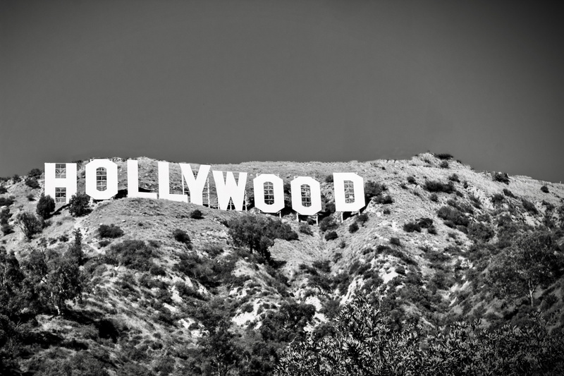 communication, californian, day, black, sign, famous, beauty in nature, scenics - nature, classic, nature, usa, monument, architecture, sky, attraction