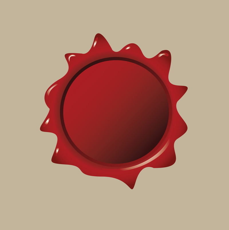 stamp, close-up, indoors, red, copy space, no people, abstract, water, shape, wax, pattern, frame, cut out, white background, simplicity, seal, three dimensional