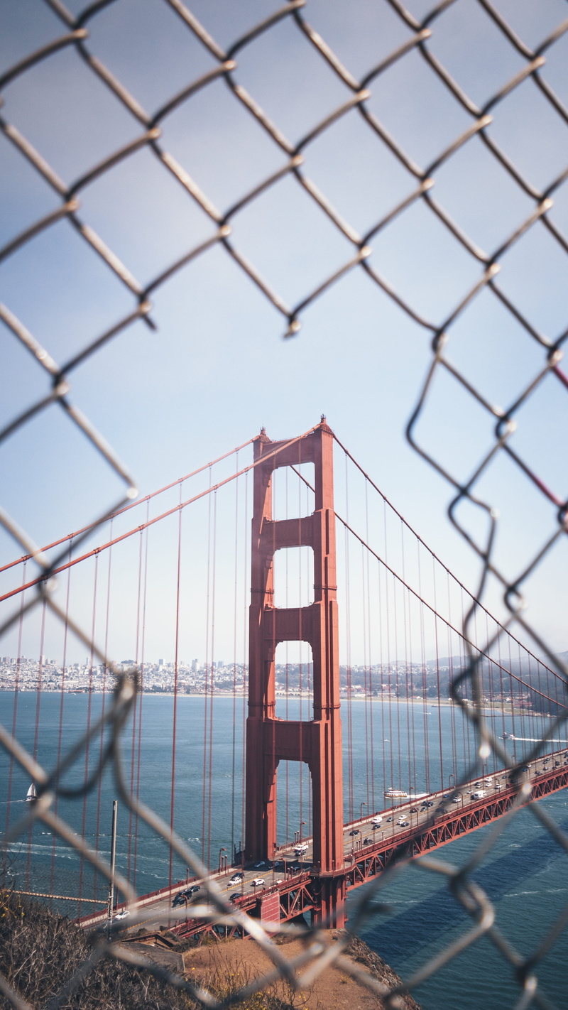 californium, golden state, sky, transportation, bridge - Man Made Structure, cityscape, city, suspension Bridge, architectural, uSA, sea, golden, 5K, road
