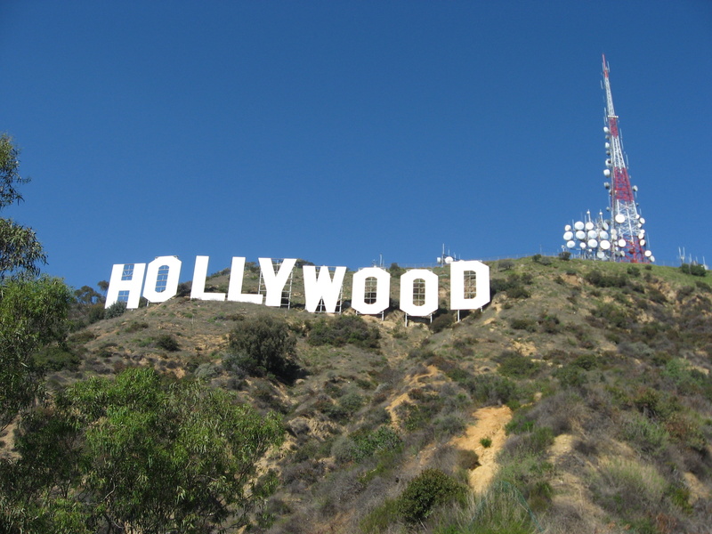 signage, no people, day, hollywood sign, hillside, communication, technology, tree, outdoors, mountain, travel destinations, global communications, tourist