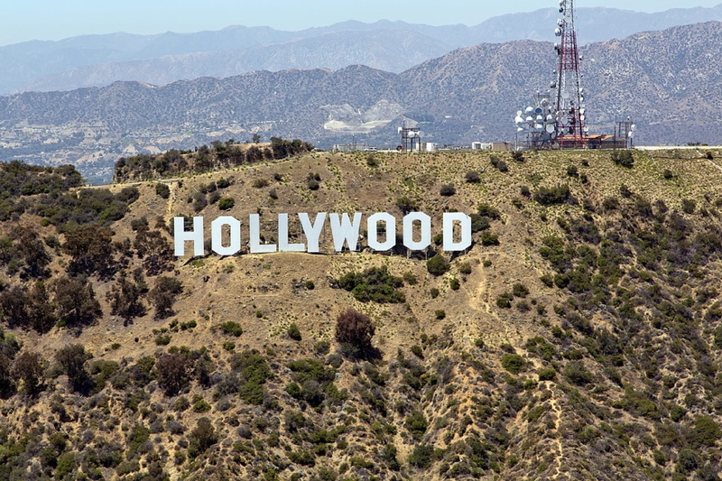 outdoors, landmark, beauty in nature, land, plant, day, communication, Icon, Hillside, Hollywood Sign, nature, tranquility, western script, environment