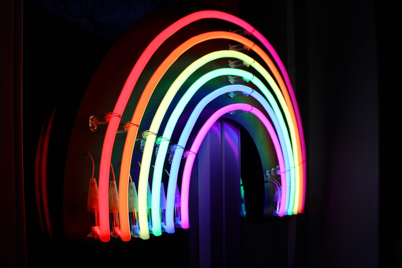 red, light, colored, multi colored, light - natural phenomenon, studio shot, illuminated, glowing, night, long exposure, multicolored, vibrant color, abstract