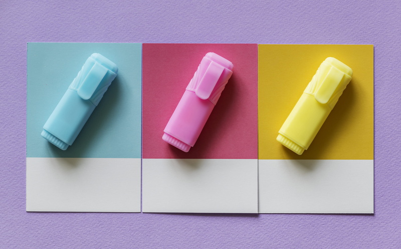 coloring, neon, medium group of objects, chart, studio shot, purple, choice, directly above, color swatch, collection, fluorescent, colored background