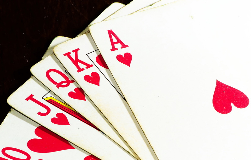 Playing Cards, Poker, Royal Flush, 1080P