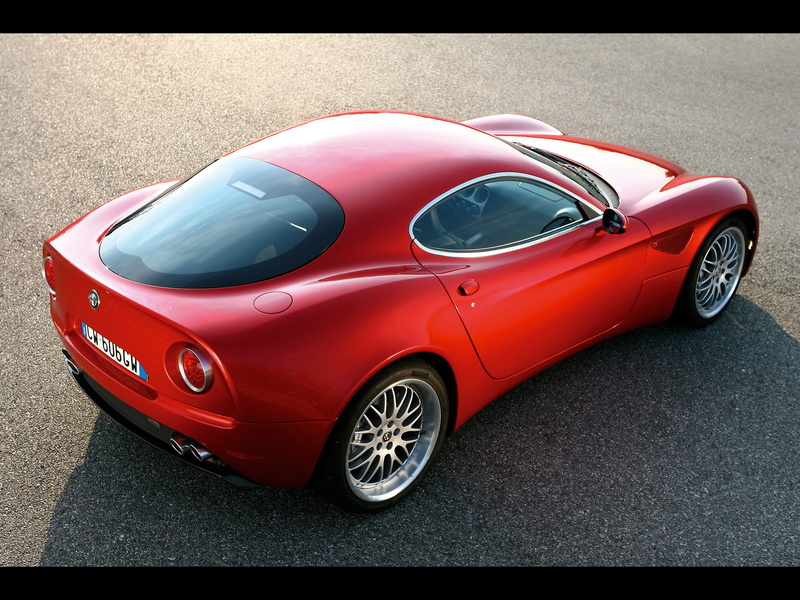 comp, wealth, street, luxury, retro styled, high angle view, motor vehicle, romeo, 1080P, sports car, competizione, red, car, toy, no people, mode of transportation