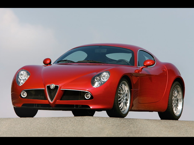 wealth, convertible, manu, comp, sports car, romeo, 480P, hr, retro styled, shiny, fashion, metal, modern, luxury, alfa, c, car, competizione, chrome