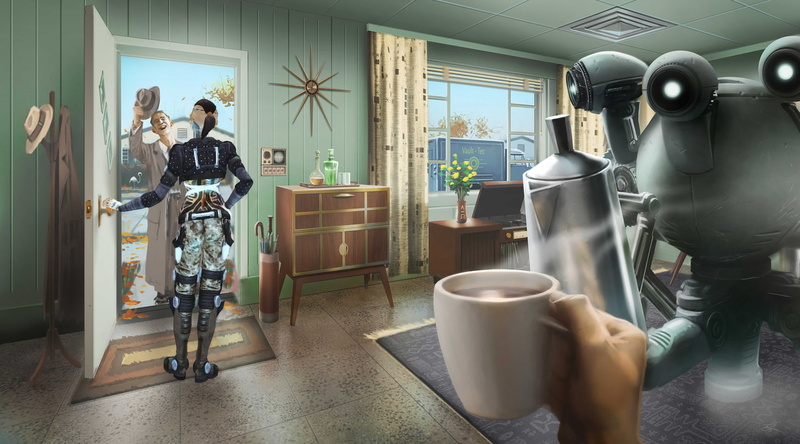 Fallout 4, Video Game, Mass Effect, Crossover, 1080P, Jack (Mass Effect)