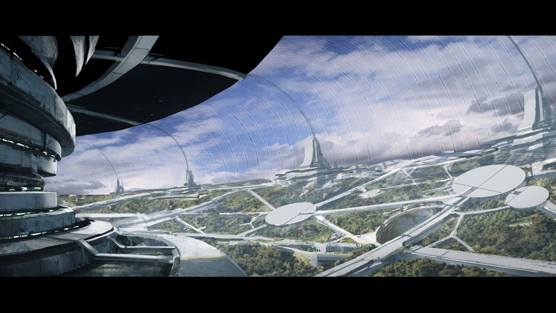 built structure, airplane, day, 1080P, mode of transportation, transportation, transfer print, cloud - sky, armor, Effect, action, warrior, land vehicle