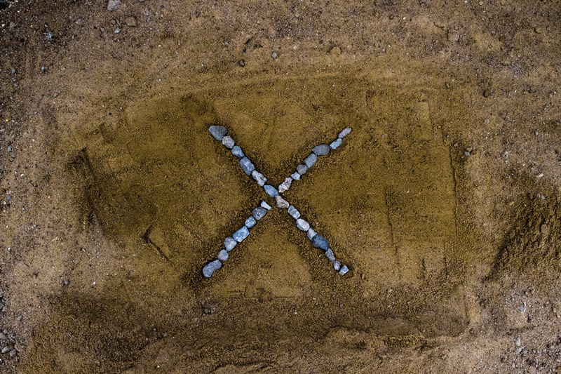 alphabet x, nature, alphabets, field, outdoors, day, beach, english alphabet, arrangement, representation, alphabet, art and craft, sand, high angle view
