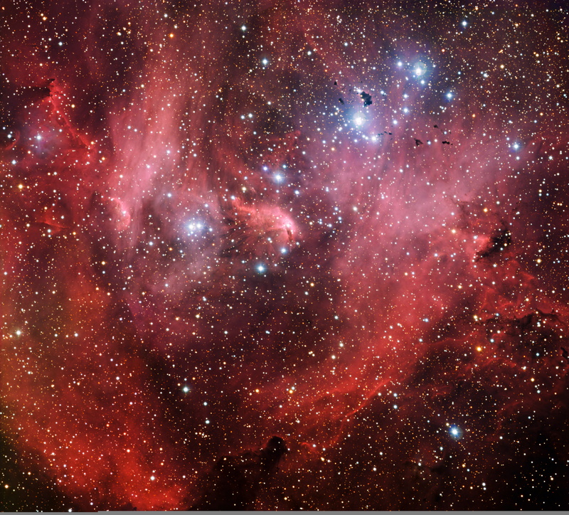 nebula, Centauri, 4K, IC 2944, Lambda