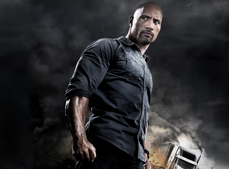 mid adult men, 1080P, night, looking at camera, Snitch, Movies, black background, Other Movies, standing, waist up, johnson, muscular build, portrait