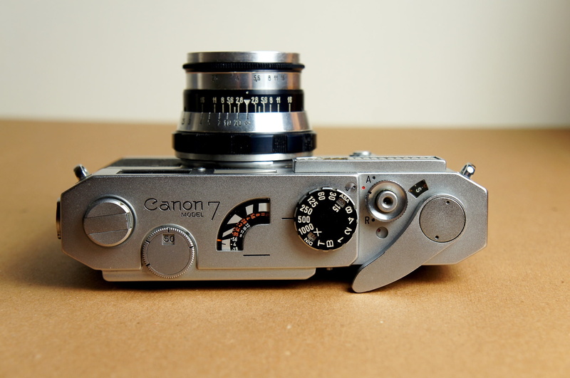 Industar-61, lens, 1080P, the camera, aperture, the shutter button, Canon 7, shutter, background, the lever rewind