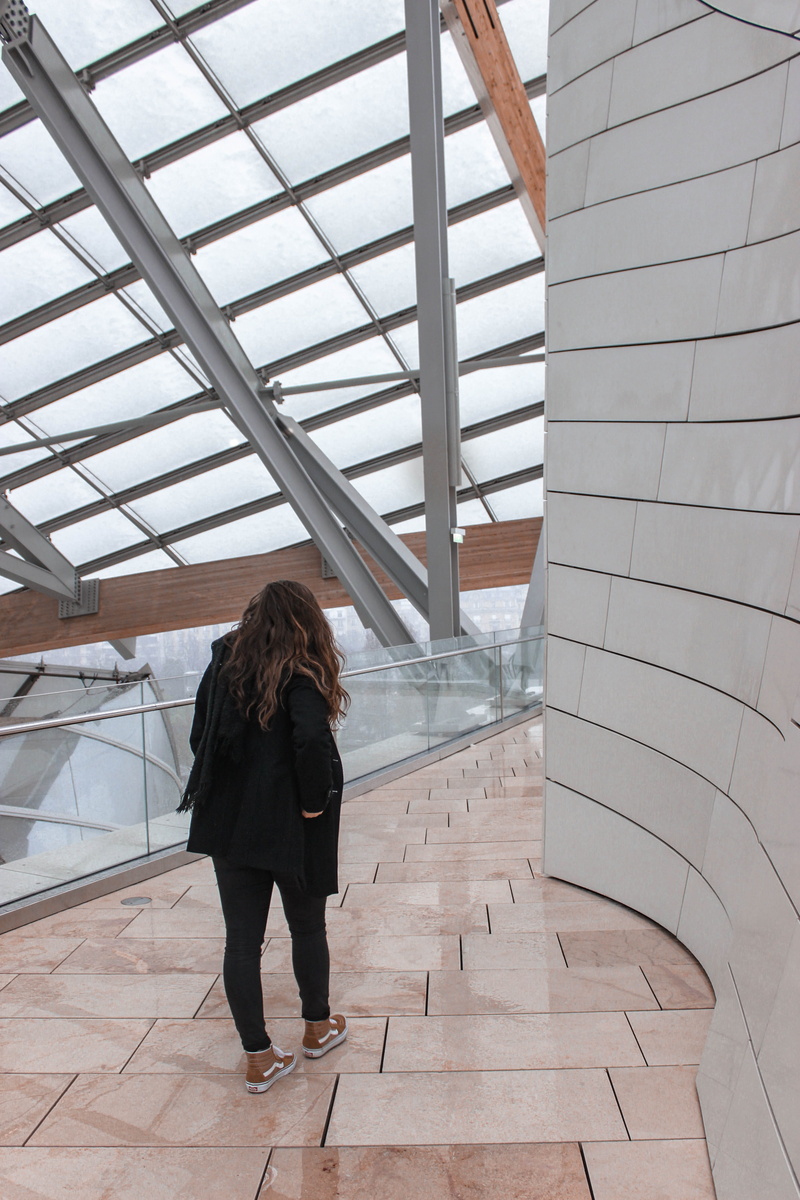 shoe, handrail, walking, skylight, window, steps and staircases, real people, railing, indoors, staircase, architecture, warm clothing, built structure