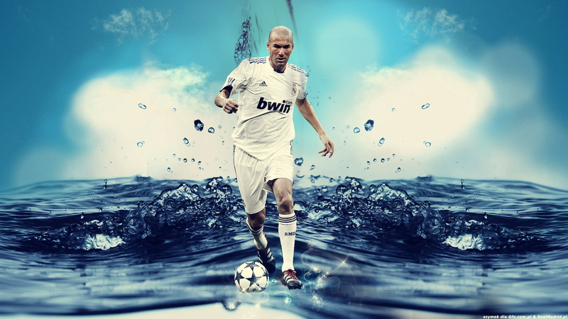 Real Madrid C.F., French, Zinedine Zidane, 1080P, Soccer