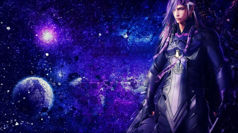 Final Fantasy, standing, hairstyle, one person, beauty, night, young women, clothing, purple, young adult, Lightning Returns: Final Fantasy XIII, nature