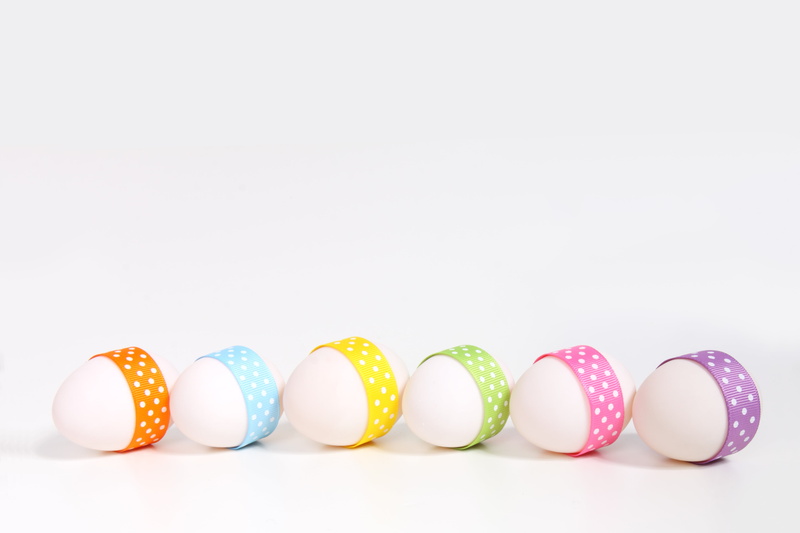 six, holiday, indoors, wood - Material, spring, in a row, no people, fun, choice, still life, multi Colored, celebration, white background, decoration