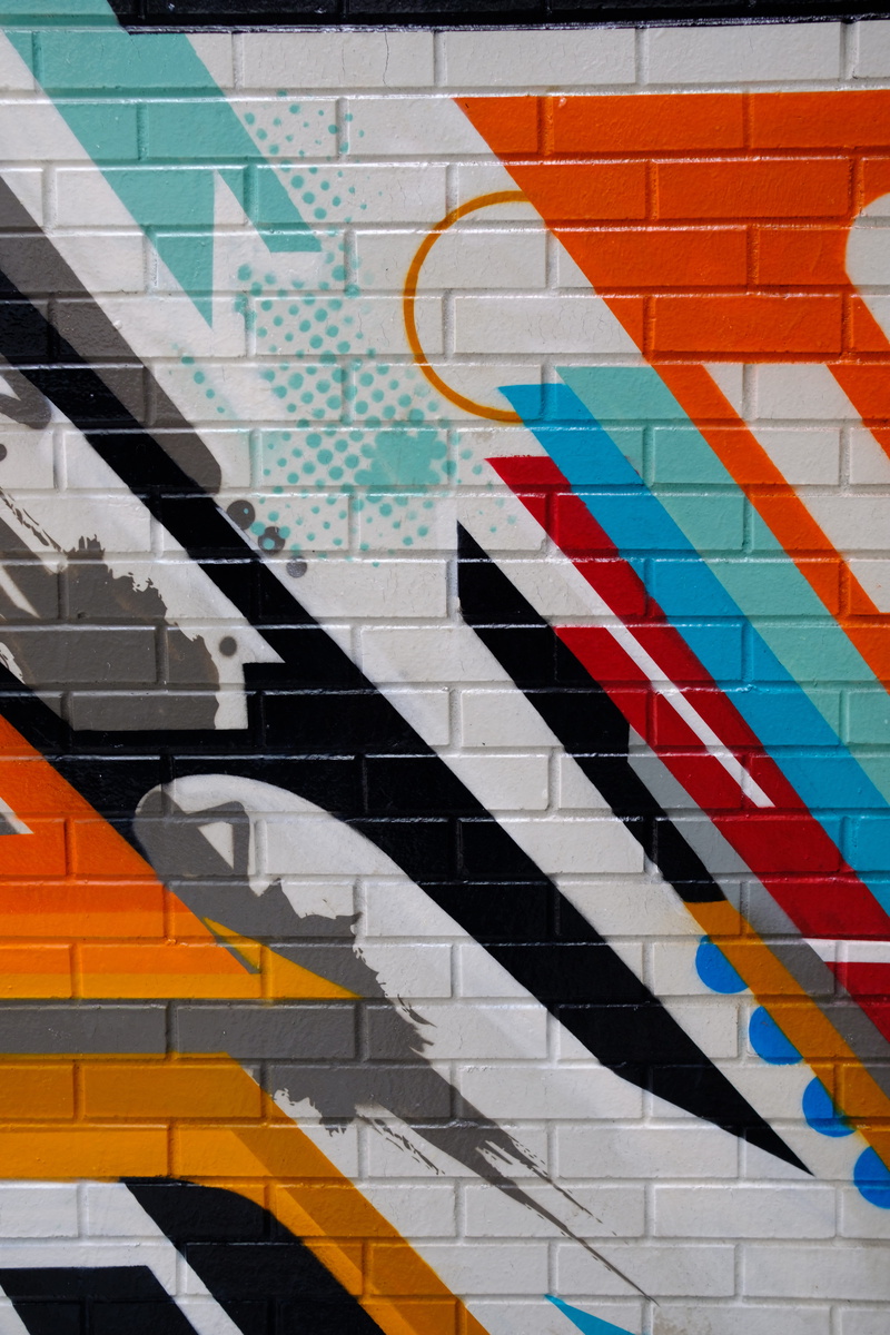 day, no people, design, graphic design, color, city, street art, colors, brick, united states, art, denver, outdoors, creativity, graffiti, urban art