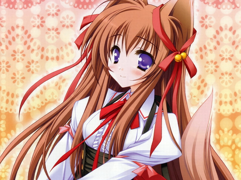 one person, holiday, mito mashiro, moekibara fumitake, brown, white, celebration, females, character, female likeness, anime, nature, innocence, child