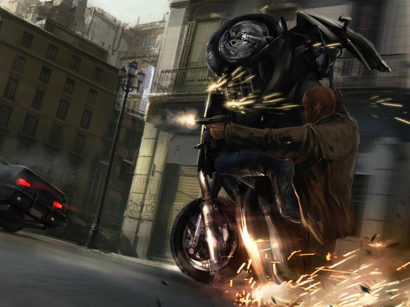 720P, Video Game, Wheelman