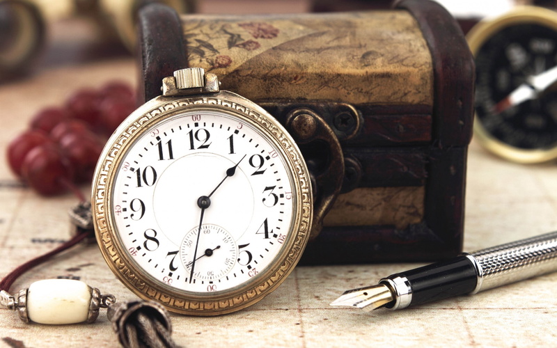 the Past, pocket, publication, single Object, close-up, black, brown, antique, spell, backgrounds, clock, history, book, old, number, education, indoors