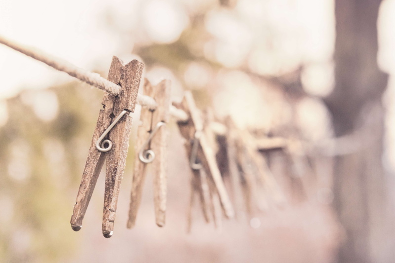 clothesline, clothes pegs, nature, wooden, outdoors, winter, clothes line, washing, no people, focus on foreground, creativity, clothing, day, tranquility