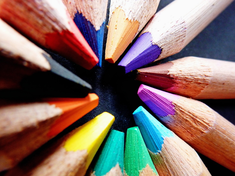 color, paint, pens, wooden pegs, craft, choice, pencils, crayons, large group of objects, writing instrument, draw, art and craft, no people, indoors, selective focus
