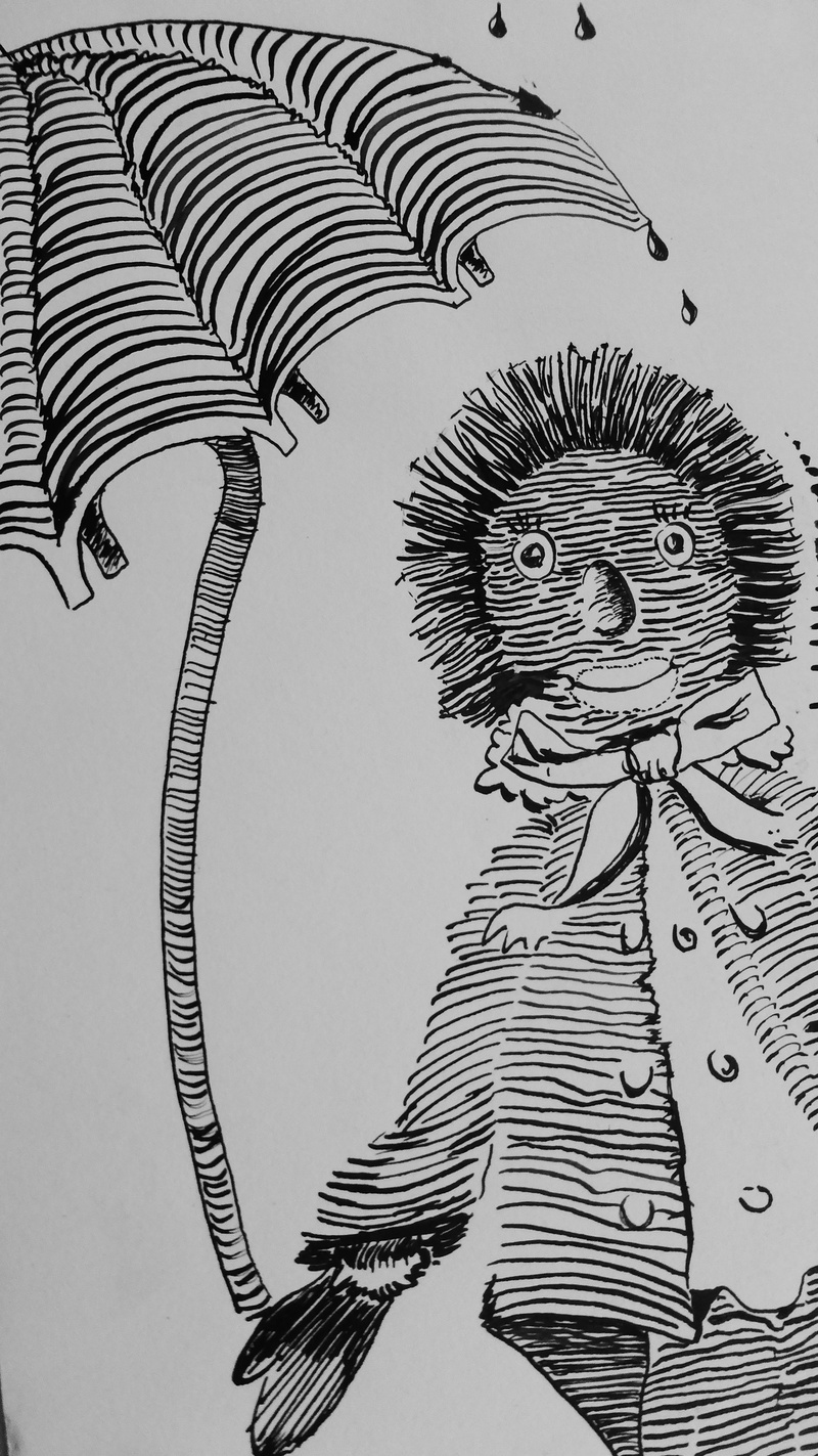 art and craft, animal representation, hedgehog, screen, representation, sketch, pattern, animal themes, draw, wall - building feature, drawing lessons