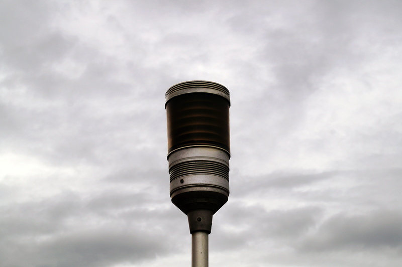 cloudy, built structure, environment, light, streetlight, lamppost, low angle view, lantern, nature, street light, cloud - sky, factory, lamp, pollution