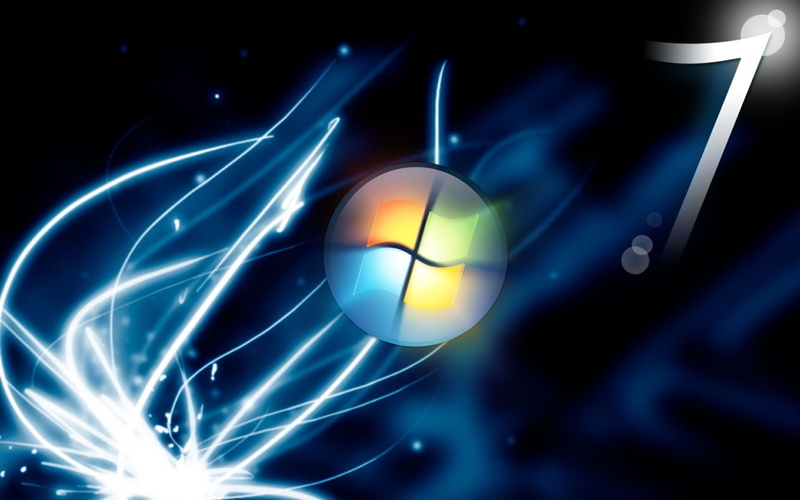 windows, Windows7, Blue, sparks, 1080P, logo, System