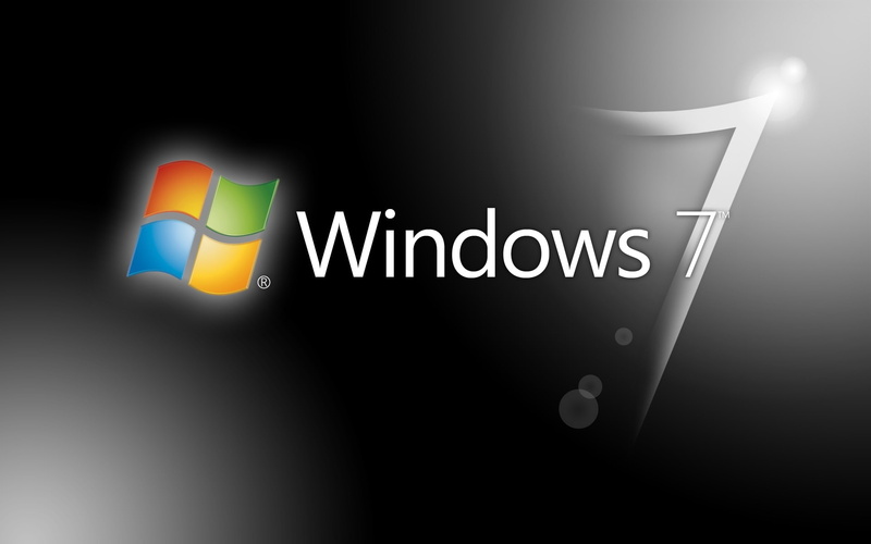 System, background, Windows7, 1080P, windwos, Black