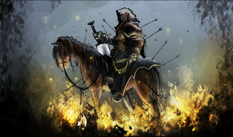 animal wildlife, plant, sword, no people, outdoors, reaper, apocalypse, animals in the wild, animal, sea life, Horseman, of, sea, water, large group of animals
