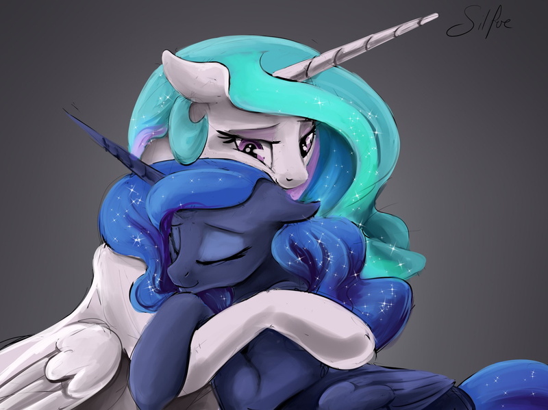 1080P, My Little Pony: Friendship is Magic, TV Show, Princess Luna, Princess Celestia