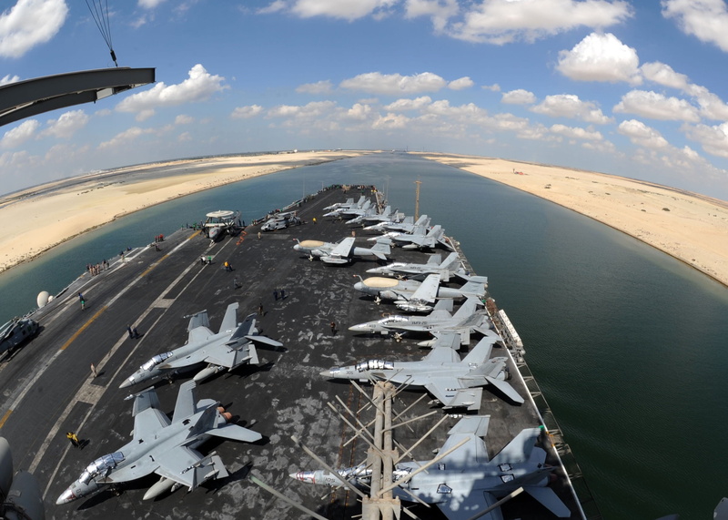 cloud - sky, outside, sky, day, no people, sea, ship, land, airplane, travel, high angle view, fisheye, flying, clouds, Suez Canal, aerial view, aircraft carrier