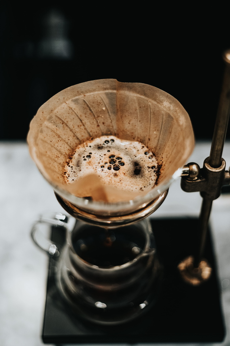 frothy drink, auburn, moody, dark, urban, no people, selective focus, portrait, high angle view, glass, close-up, mood, coffee, vibes, table, coffee maker