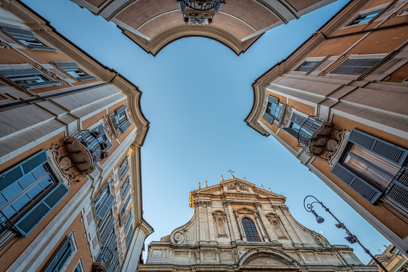 day, clear, built structure, building, place of worship, building exterior, brown, windows, belief, 1080P, sky, s, directly below, famous Place, cathedral
