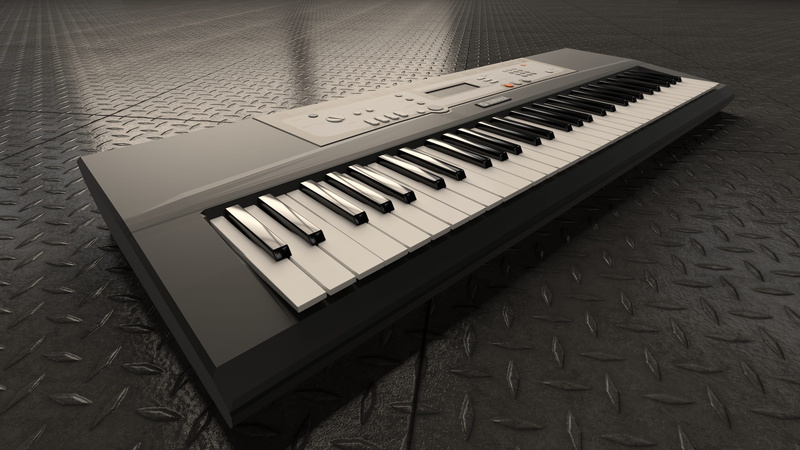 piano keys, recording studio, high angle view, close-up, studio, keyboard instrument, indoors, photo, musical equipment, electric, technology, sound recording equipment