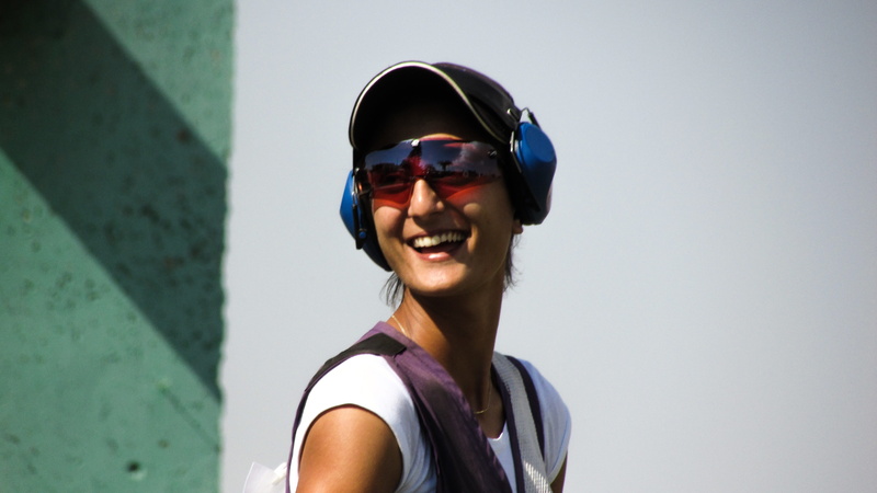 front view, leisure activity, lifestyles, protection, happy, fashion, athlete, headshot, eyewear, real people, portrait, sunglasses, hat, day, one person